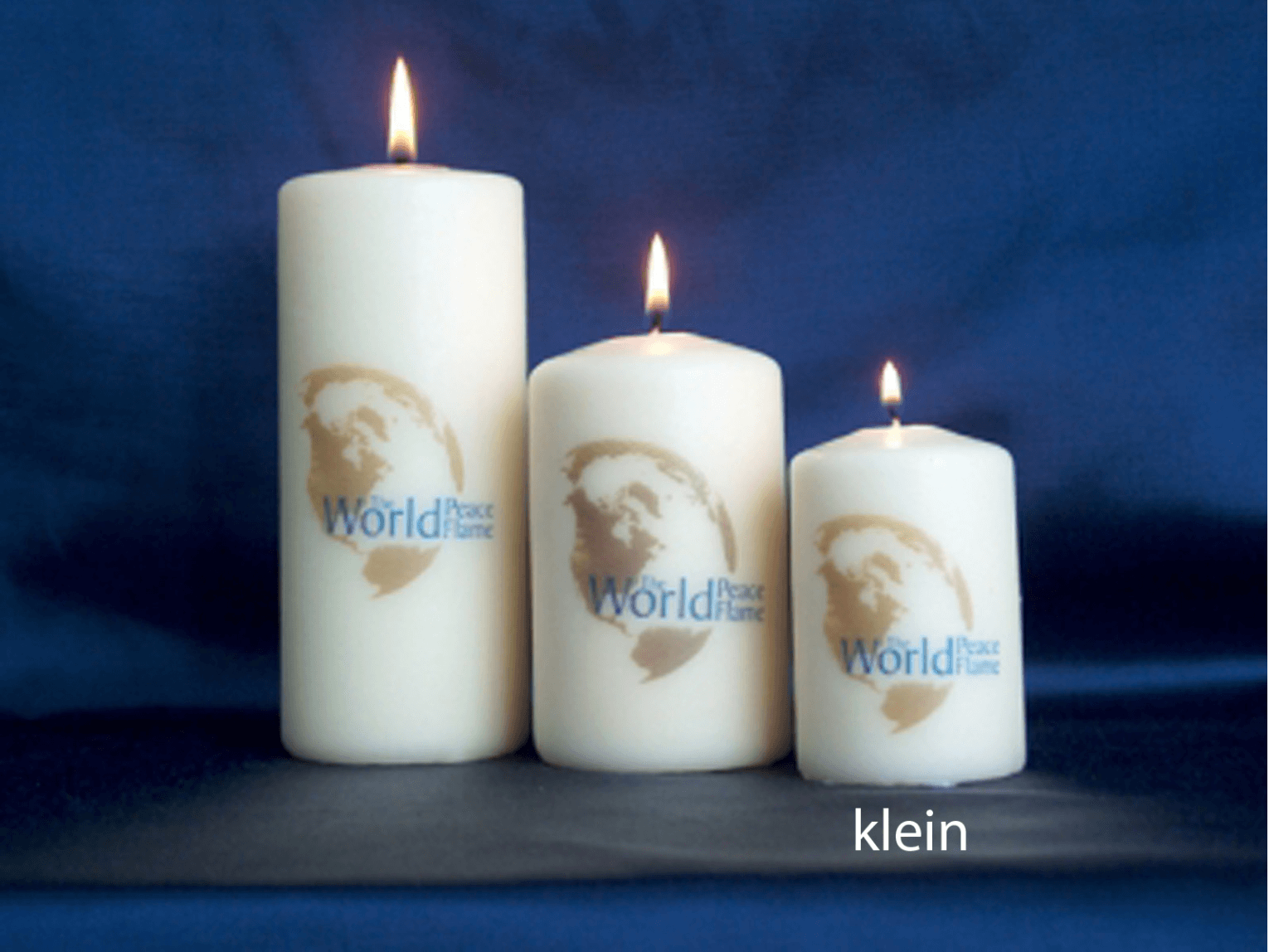 World Peace Flame kaars - Klein